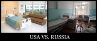 USA vs Russia (hospital)
